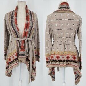 Anthropologie Freeway Southwestern Flyaway Cardigan